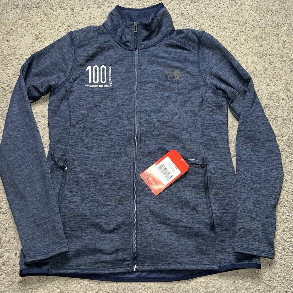The North Face Skyline Full Zip Jacket TNF Blue size M NWT Company Logo